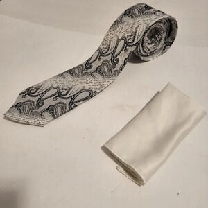 Men's Necktie Handkerchief Set by Statement Confidence